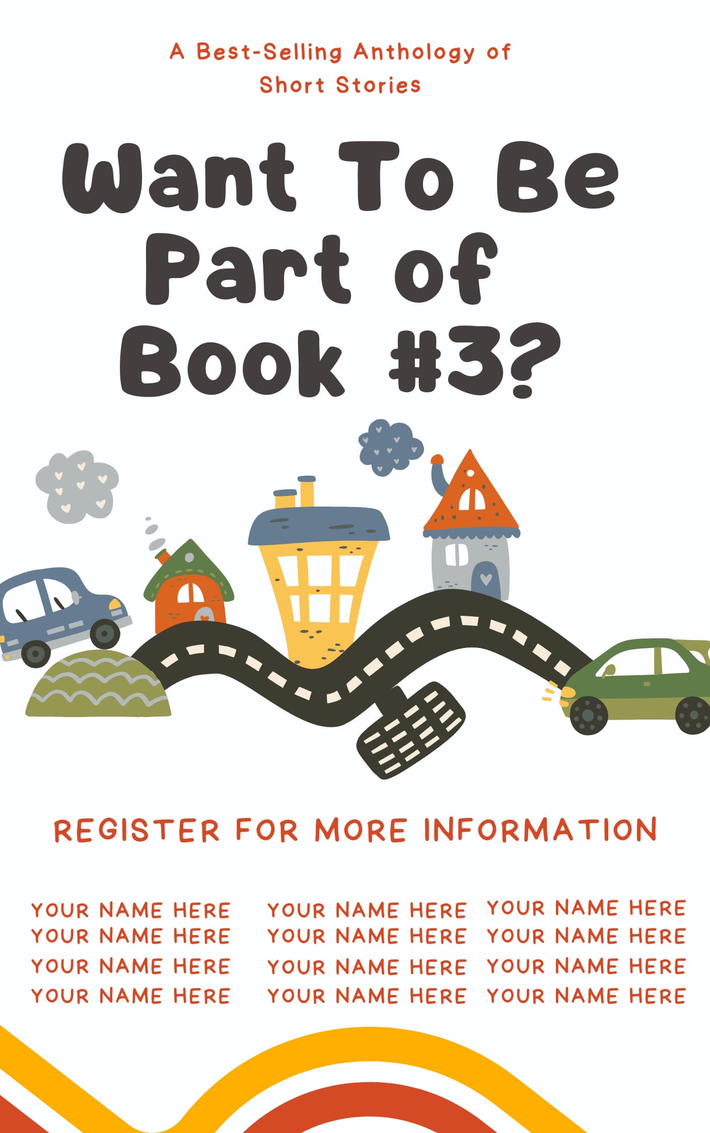 Want To Be Part of Book #3